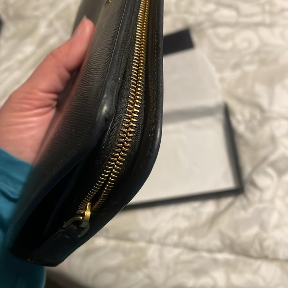 Prada Saffiano Leather Continental Wallet - Picture 15 of 16
